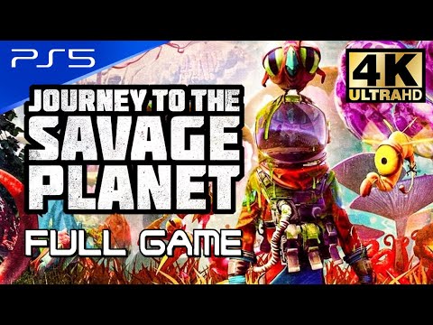 Journey to the Savage Planet - PS5 4K Full Game Walkthrough Longplay Playthrough Part