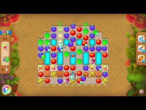 Gardenscapes 862 Level - 14 moves - NO BooSTERS