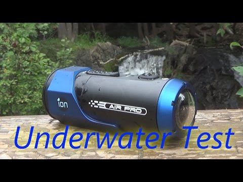 Ion Air Pro Underwater Video Camera Test Review Fumee Falls and Lake