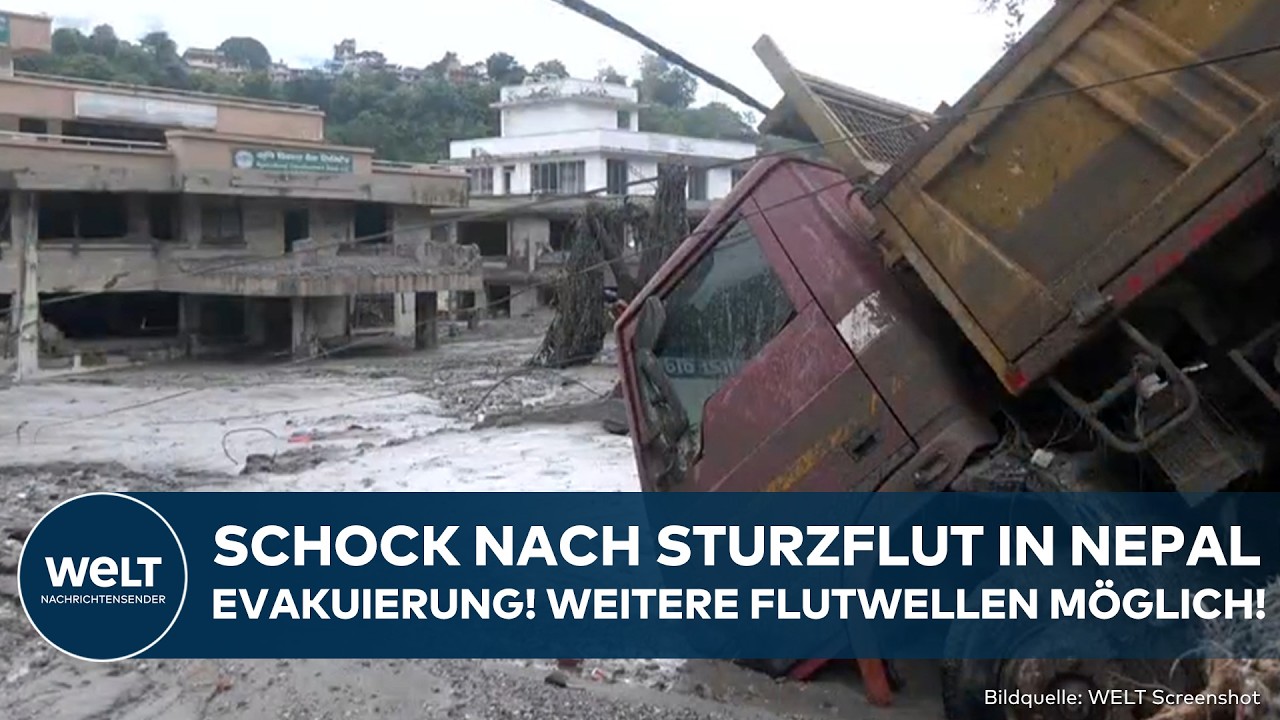 NEPAL: Heftige Warnung nach Sturzflut! Evakuierung läuft! Es droht die nächste Katastrophe in Tibet