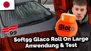 Frontscheibe versiegeln mit Soft99 Glaco Roll On Large | Anwendung | Mamm.ch