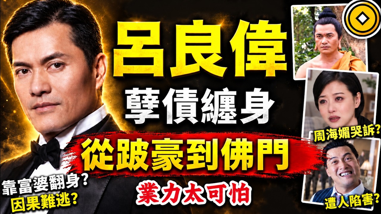 呂良偉，慘遭熟人陷害？傾家盪產？他是被佛陀選中的人？因果比你想的更驚人！#人生智慧 #命理 #哲學 #曾仕強 #易經 #正能量