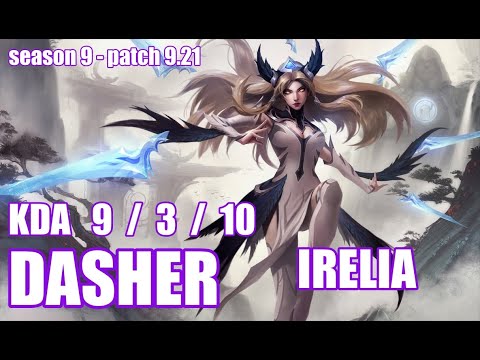 【KRチャレ】USG DASHER イレリア VS ルブラン MID - Patch9.21 KR Ranked