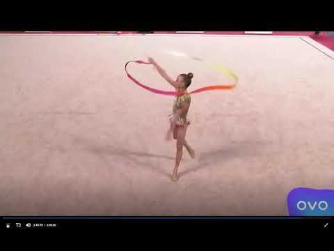 Saskia Broedelet Ribbon Final Nationals 2018