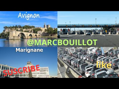 road A7. Road Trip en France : Avignon  → Aix en Provence