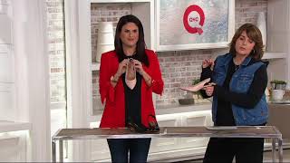 Clarks Leather Mid Heel Slingbacks - Crewso Emmy on QVC