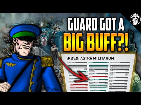 New Points Update! Guard Just got BUFFED?! | Astra Militarum | Warhammer 40,000