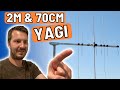 A Dual Band Yagi with just ONE connector! Antennas Amplifiers | #YTHF22