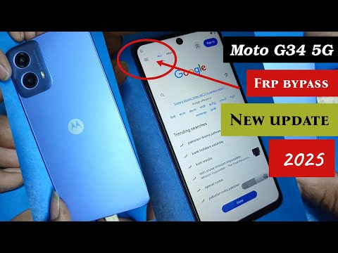 Moto G34 Frp bypass And pattern and password unlock #frp #frpunlock #frpbypass