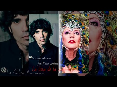 La Cabra Mecanica & María Jiménez - La Lista De La Compra (Lyric)