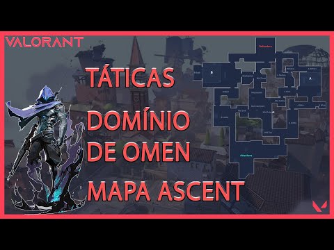 Táticas e Entradas de Omen no Mapa Ascent!!!