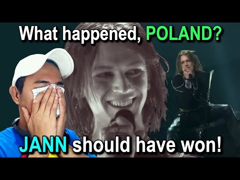 Jann - Gladiator preselekcje Eurowizja Tu bije serce Europy 2023 arena REACTION