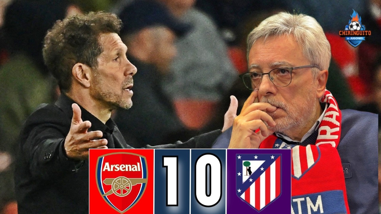 😳 EL ATLETI se queda SIN FINAL de CHAMPIONS  | ARSENAL 1-0 ATLETI | Resumen Chiringuito Inside