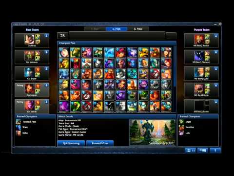 DreamHack Summer 2012 - LoL - Semifinals - Curse.eu vs. Moscow 5 - Game 1