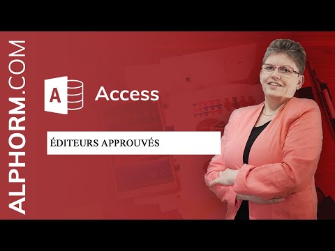 Formation Access 2016 VBA Expert | Éditeurs approuvés