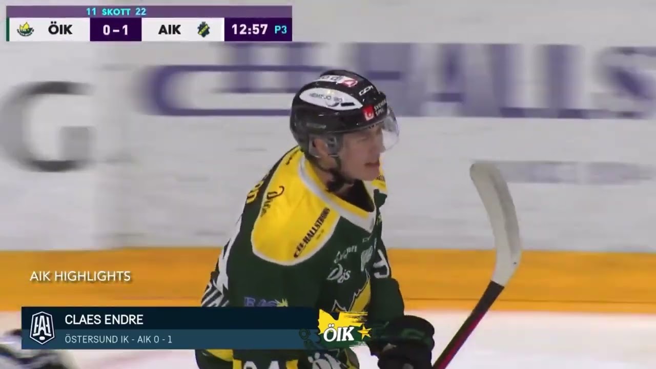 Östersunds IK - AIK | Hockeyallsvenskan 2022/23 Omgång 42