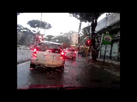 Forte temporale a Roma!!