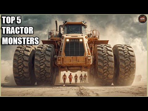 Top 5 Most Powerful Tractors Ever Built (Unstoppable Beasts!)