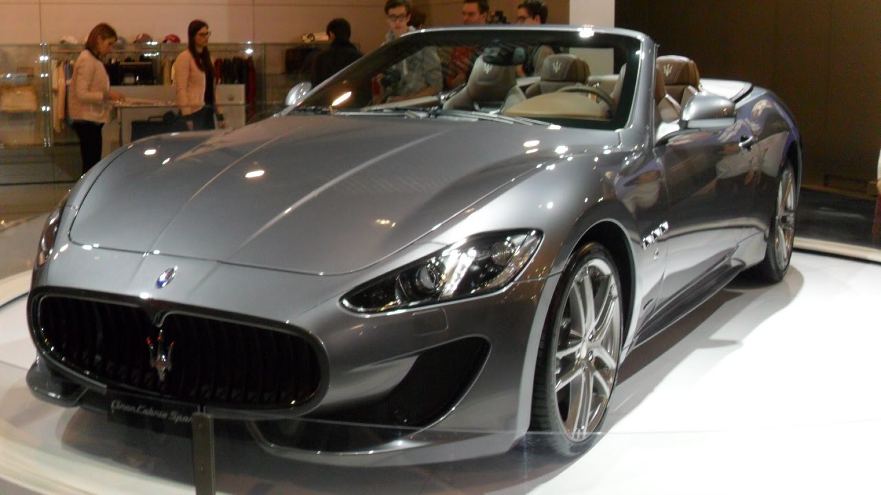 New MASERATI Gran Cabrio Sport 2016