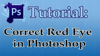 How to Remove Red Eye in Pictures | Photoshop CC Tutorial