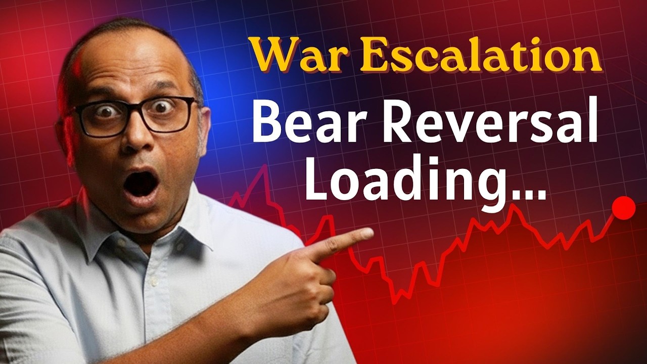 Nifty Crash Incoming? Iran War + Market Reversal = Danger Zone #bulltrack