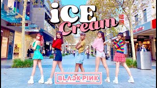 KPOP IN PUBLIC BLACKPINK - Ice Cream (with Selena 