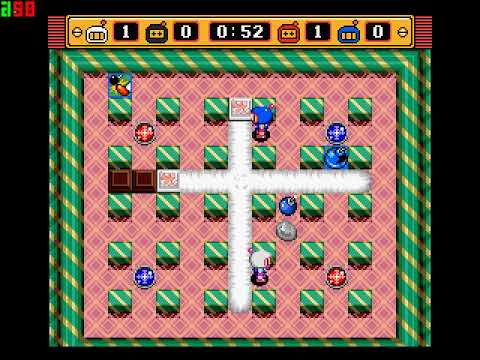 Super Bomberman 2 Super Nintendo (Battle Game) (Sıngle Match) Round 6