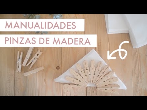 Cómo hacer un servilletero con pinzas de madera