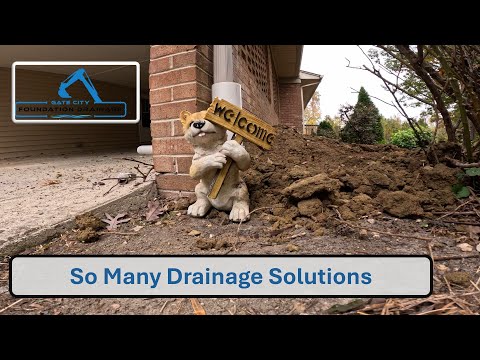 Lots of drainage solutions - Part 1 / 2