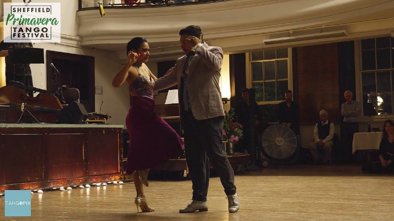 Video thumbnail for Octavio Fernandez & Corina Herrera dance Juan D'Arienzo - La Puñalada