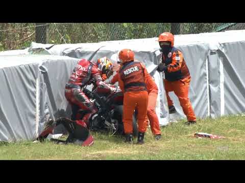 Suzuka 8 Hours 2022 - Crash in the first lap