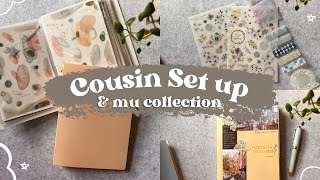 Sharing My MU Sticker Collection + Hobonichi Cousin Set up