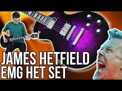 EMG James Hetfield Het Set Demo/Review || The Best EMG Pickups??