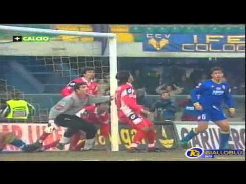 Serie A 2001-2002, day 17 Verona - Piacenza 1-0 (Zanchi)