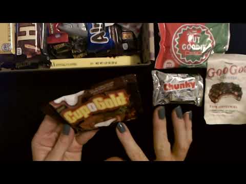 ASMR | Retro Candy Bar Box Show & Tell (Soft Spoken)
