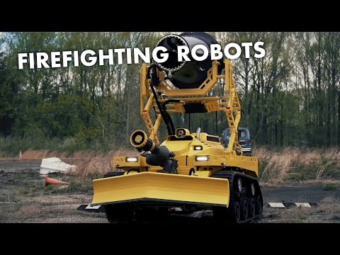 This firefighting robot is a flame's worst enemy