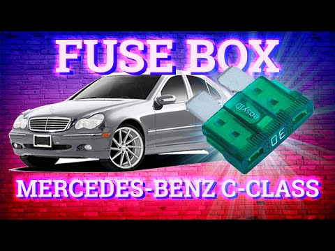 Fuse Layout Mercedes Benz-C-Class 2000-2007