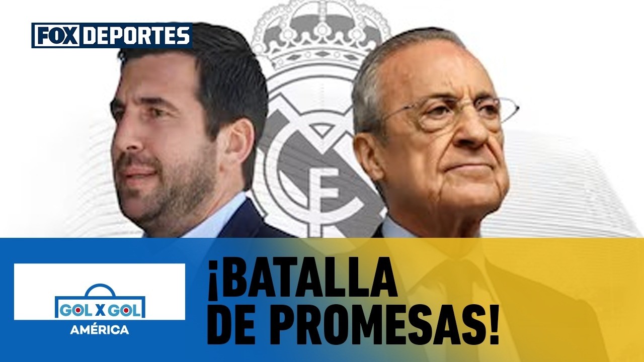 🔥 REAL MADRID | Florentino Pérez vs Enrique Riquelme, batalla de promesas | GolXGol