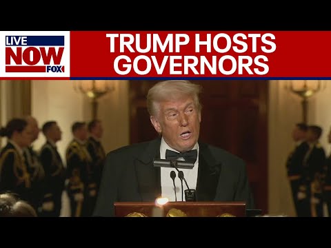 Video | President Trump hosts GOP, Democratic governors at White House | LiveNOW from FOX