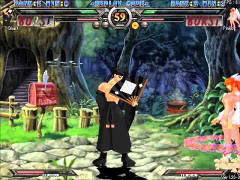 GGXX Netplay: me (Anji) vs Pinko (Dizzy)