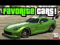 GTA 5 My Top 10 FAVORITE Cars In GTA Online In 2025