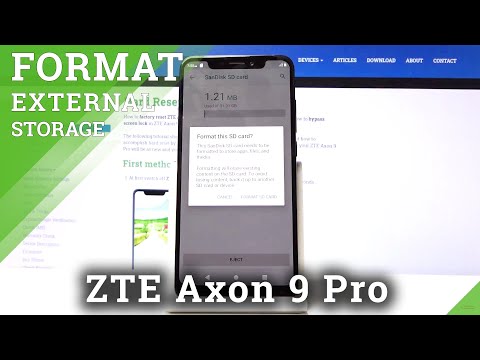 How to Format Micro SD Card on ZTE Axon 9 – Fix Memory Card Issues