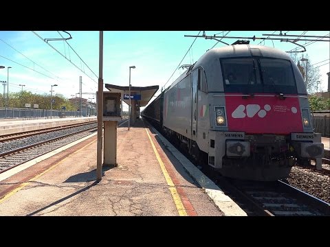 E190.321 CFI "Taurus" sul MRV Fossacesia-Torino, in transito a Fano