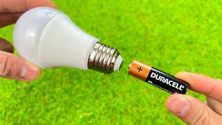 Take a 1.5V Battery and Fix all the LED Lights in Your Home! 3 Easy Ways to Repair LED Lights