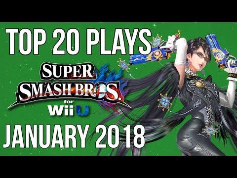 Top 20 Smash 4 Plays of January 2018 - Super Smash Bros Wii U (SSB4)
