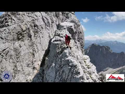 Scharnitzspitz Westgrat Wettersteingebirge
