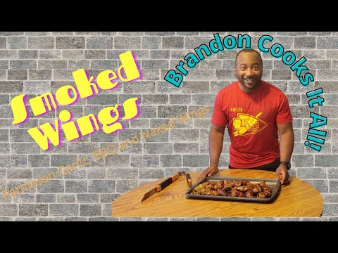 HOW TO: Smoked Wings | Parmesan Garlic | BBQ | Naked...