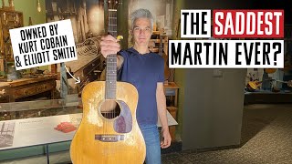 Video thumbnail for The Saddest Martin Ever? A 1953 D-18 Owned by Kurt Cobain & Elliott Smith by Premier Guitar