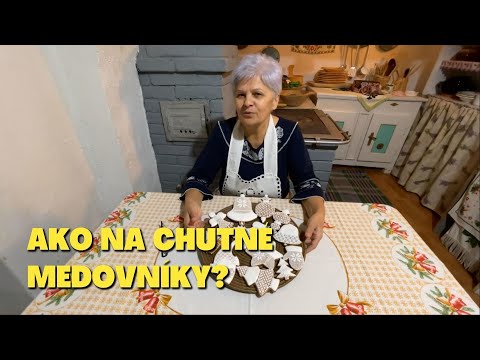 ZVYKY OD MARTINA DO VIANOC - Vianočné medovníky