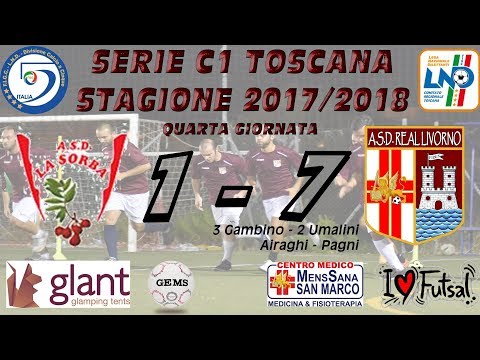 la Sorba Casciano - Real Livorno 1-7